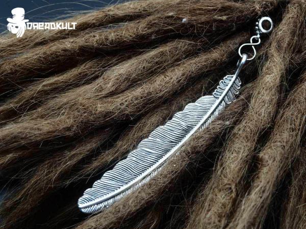 feder dreadperle, psy dreadschmuck, dreadschmuck, gypsy, goa, goaschmuck, dreadkult, dreadfarm, hippie, hippieschmuck, goa, goaschmuck, Dreadschmuck